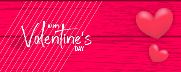 情人节木材3d背景图片下载