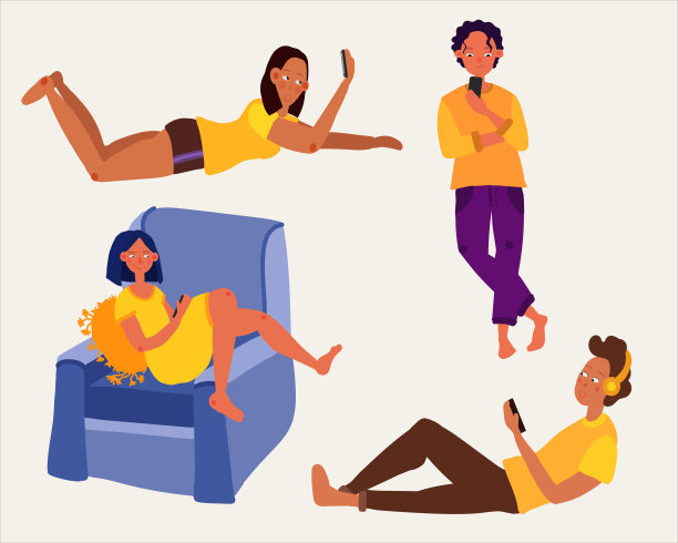 此人对通过互联网进行电话、交流、学习和工作充满热情图片下载