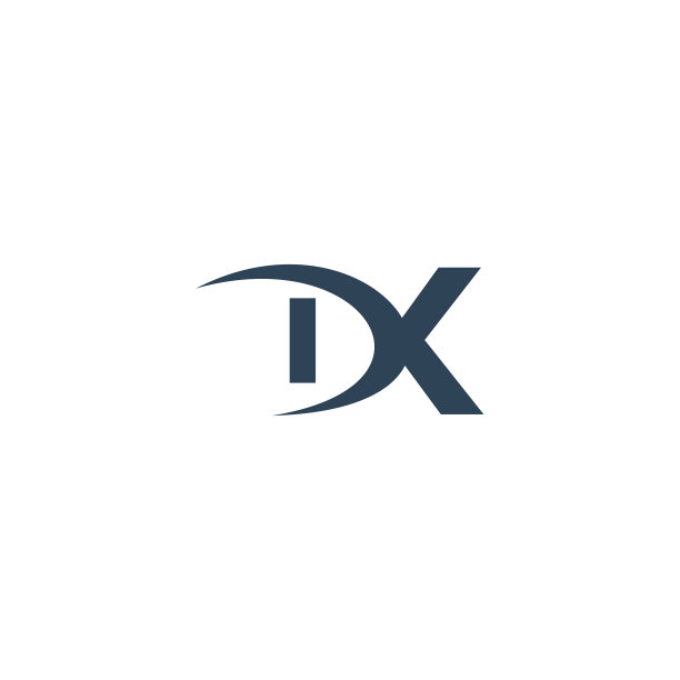 DK抽象字母标志图片下载