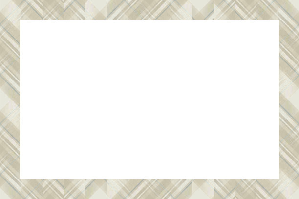 复古框苏格兰边界图案复古图片下载