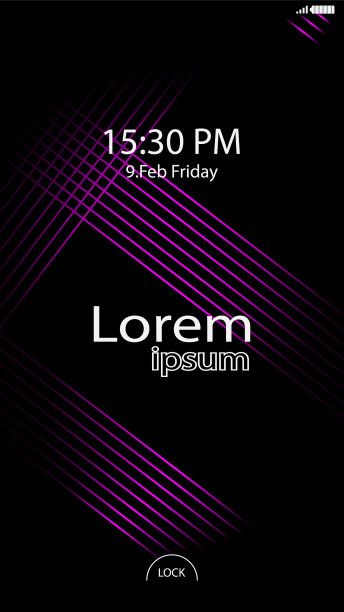 现代锁屏手机应用程序图片下载