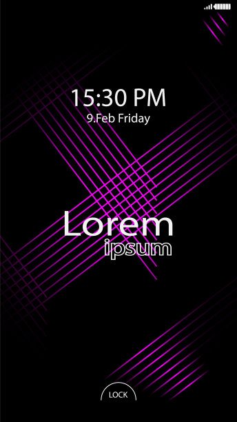 现代锁屏手机应用程序图片下载