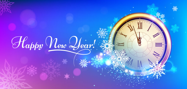 新的2020年冬钟寒假图片下载