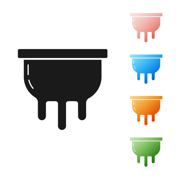 黑色乳房图标孤立在白色背景设置图片下载