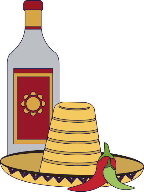 墨西哥龙舌兰酒喝图片下载