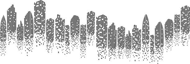 城市的天际线图片下载