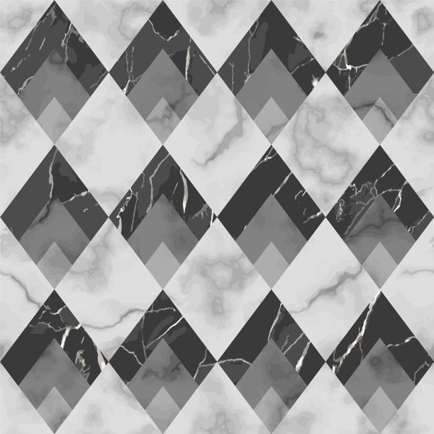 大理石豪华几何无缝图案图片下载