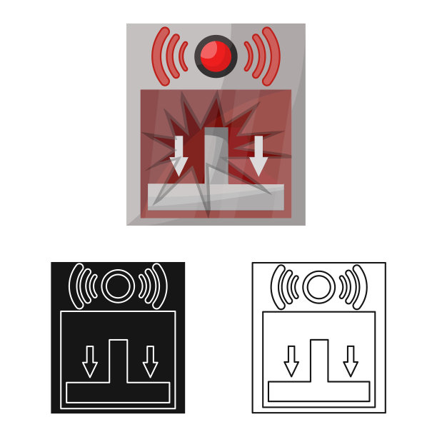 设计报警和紧急标志图片下载