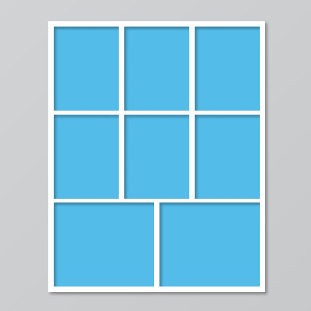 画框照片拼贴心情板时间轴图片下载