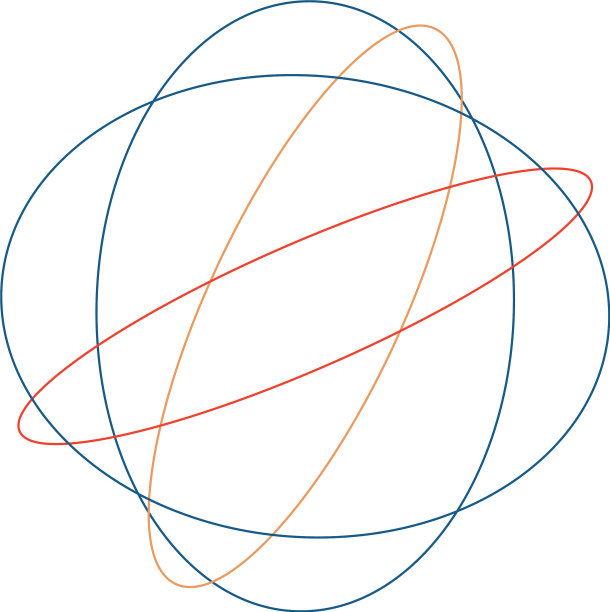 缠结的圆形线索彩色复杂的纹理图片下载