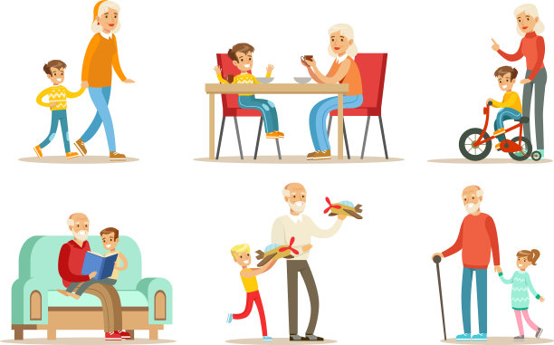 爷爷和奶奶花时间和他们图片下载