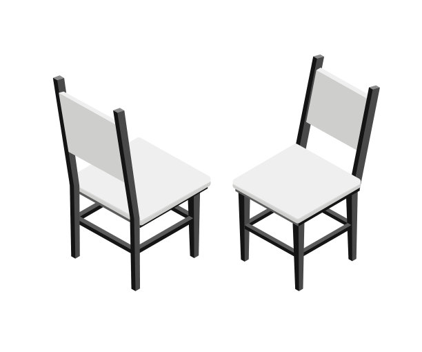 舒适的椅子等距图片下载