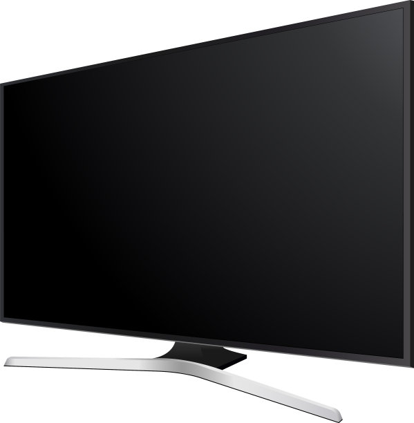 宽电视监视器模拟隔离图片下载