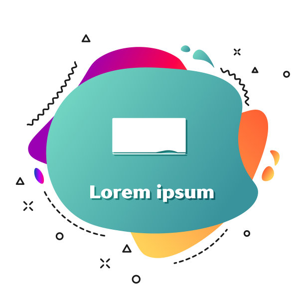 白色黑板图标孤立在白色背景图片下载