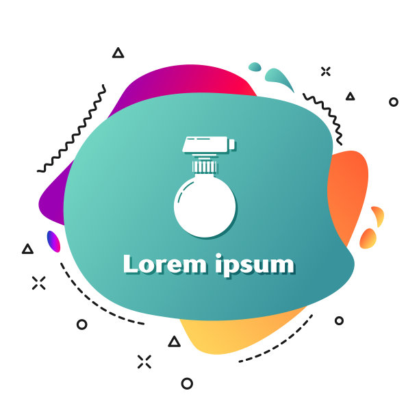 白色清洁喷雾瓶与洗涤剂液体图片下载