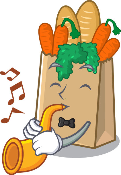 用小号的杂货袋隔离用的图片下载