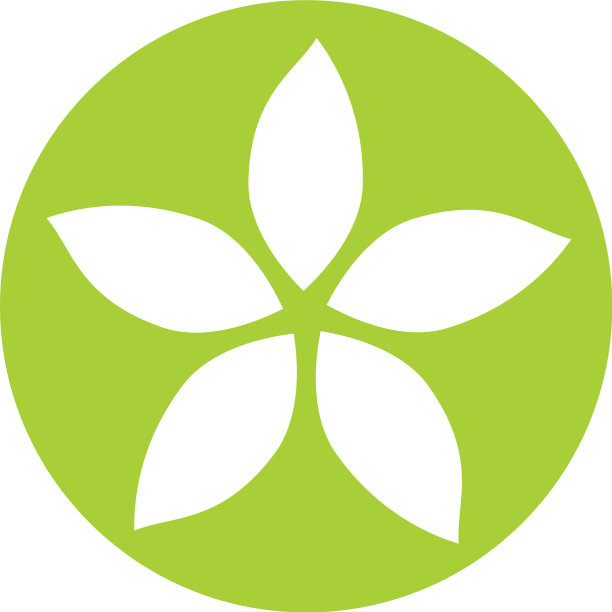 茉莉花图标标志模板图片下载