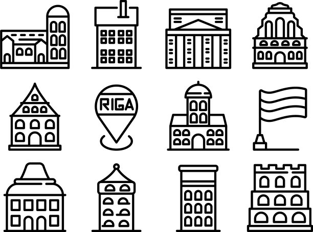 里加图标设置轮廓样式图片下载