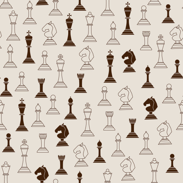 棋子无缝背景图片下载