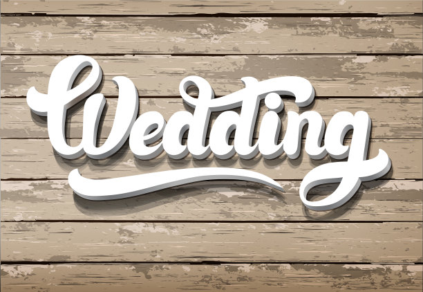 婚礼邀请的复古木制背景图片下载