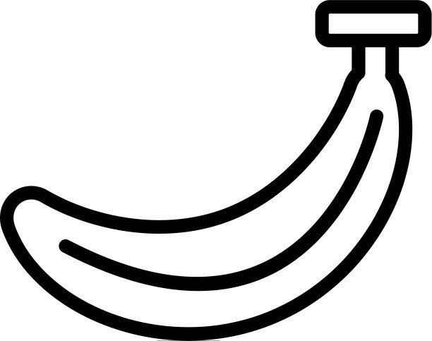香蕉图标图片下载