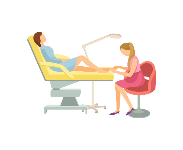 美容院室内水疗足疗图片下载