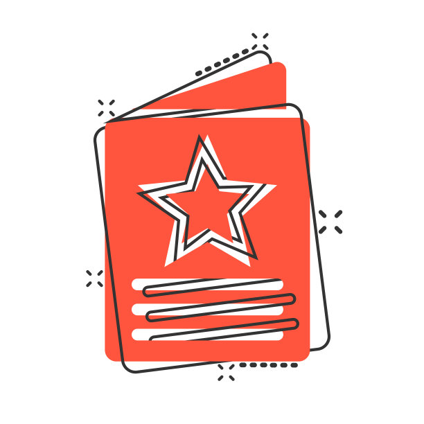 传单传单图标在漫画风格的小册子单图片下载