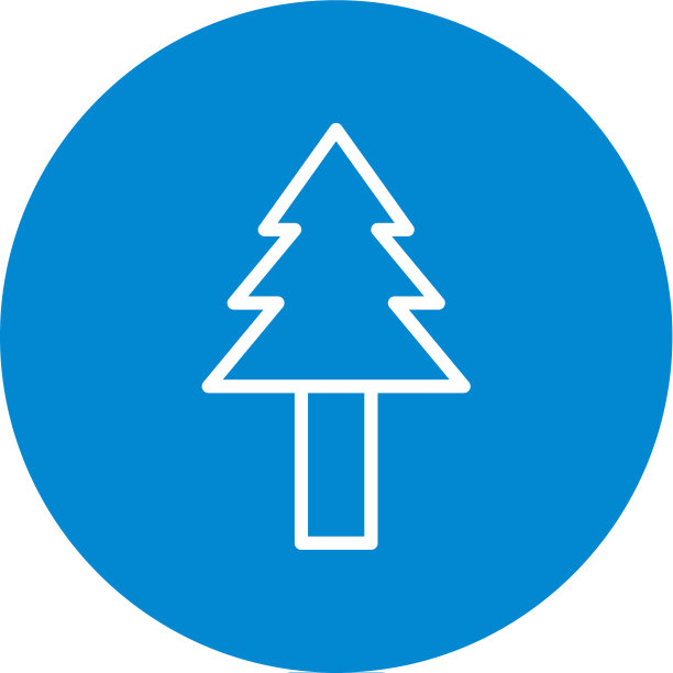 松树图标图片下载