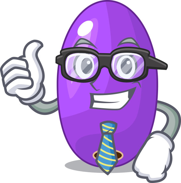 商人水果jambolan在形状卡通图片下载