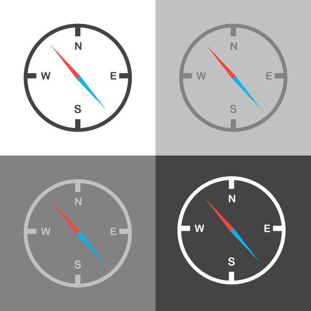 成像一个罗盘，以确定罗盘图片下载