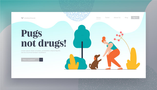 快乐的女人在街上玩狗网站图片下载