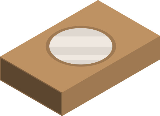 纸箱图标等距样式图片下载