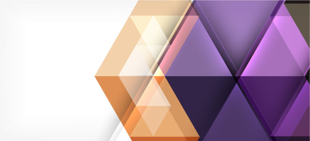 抽象的三角形图案彩色背景图片下载