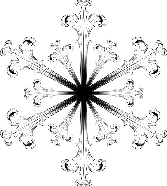 雪花图标图片下载