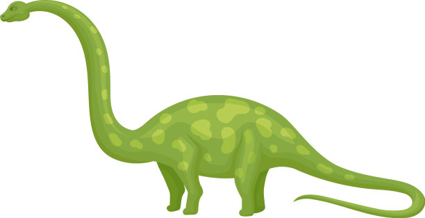 平面设计的绿色迷惑龙或图片下载