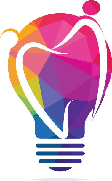 家庭牙科诊所标志设计图片下载