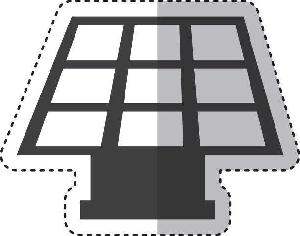 面板太阳能隔离图标图片下载