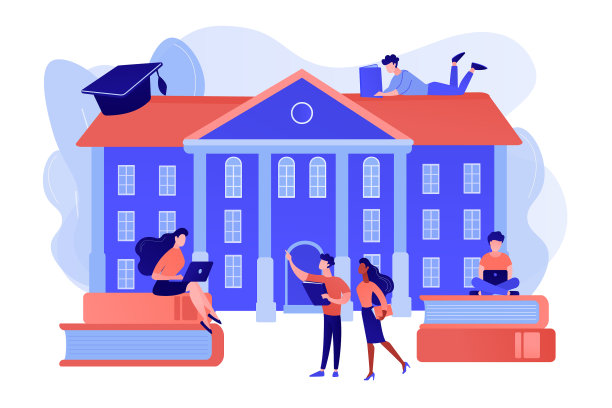 大学校园的概念图片下载