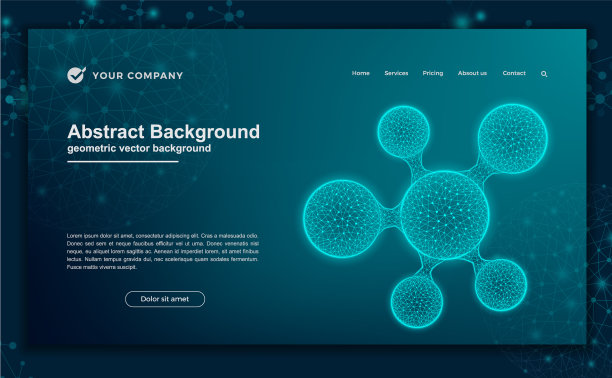 网站设计的技术科学背景图片下载
