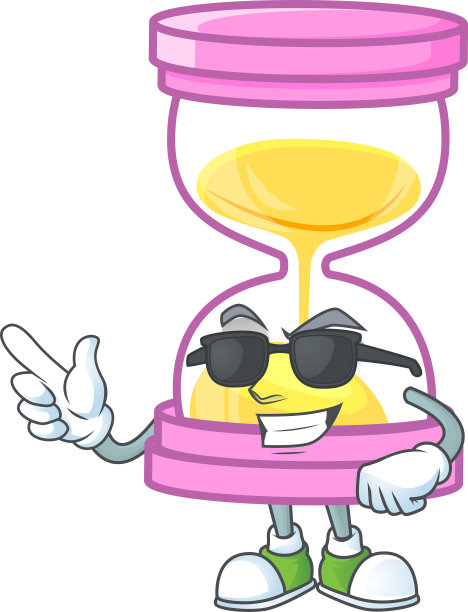 超级酷的沙漏为最后期限计算图片下载