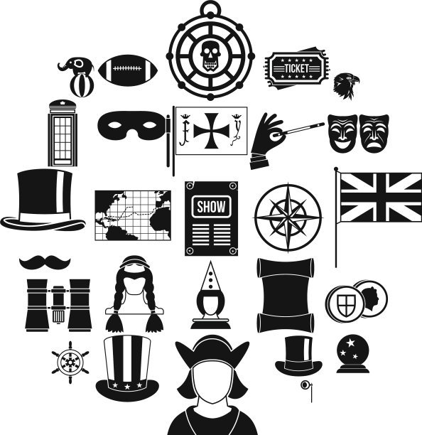 外套图标设置简单的风格图片下载