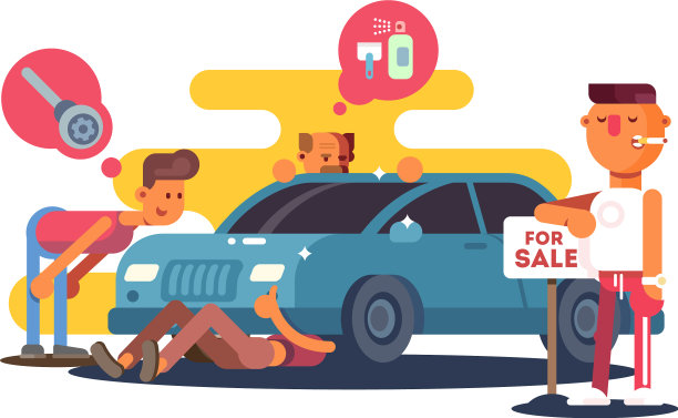 汽车销售图片下载