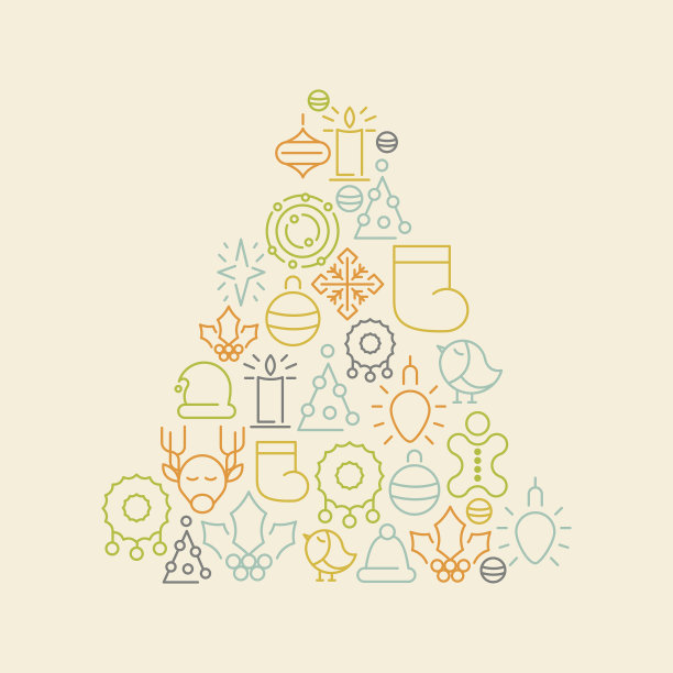 圣诞节图标设置图片下载