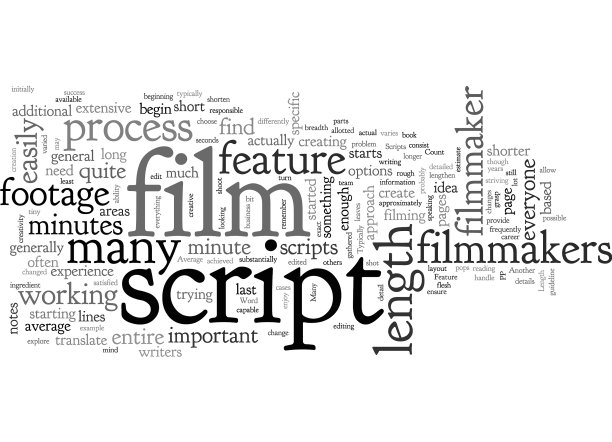 平均长度的故事片脚本图片下载