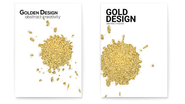 溅起金光闪闪的效果图片下载