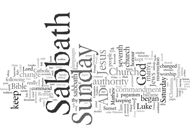安息日变成星期天了吗图片下载