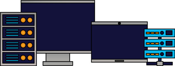 电脑显示器笔记本电脑数据库服务器图片下载