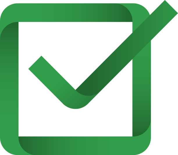 选中方框或正方形中的标记图标图片下载