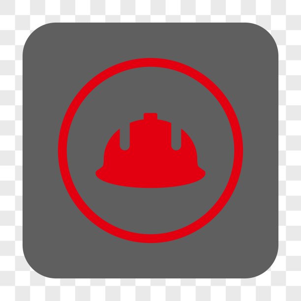 施工头盔圆形方形按钮图片下载