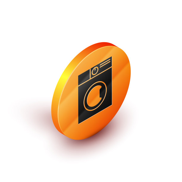 等距垫圈图标隔离在白色背景上图片下载